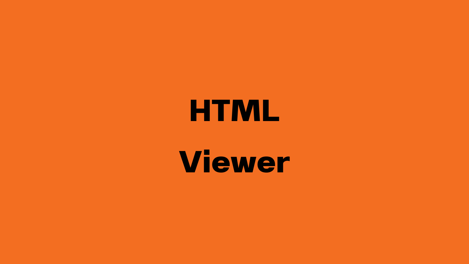 HTML Viewer – Free Online HTML Preview Tool | Effeect