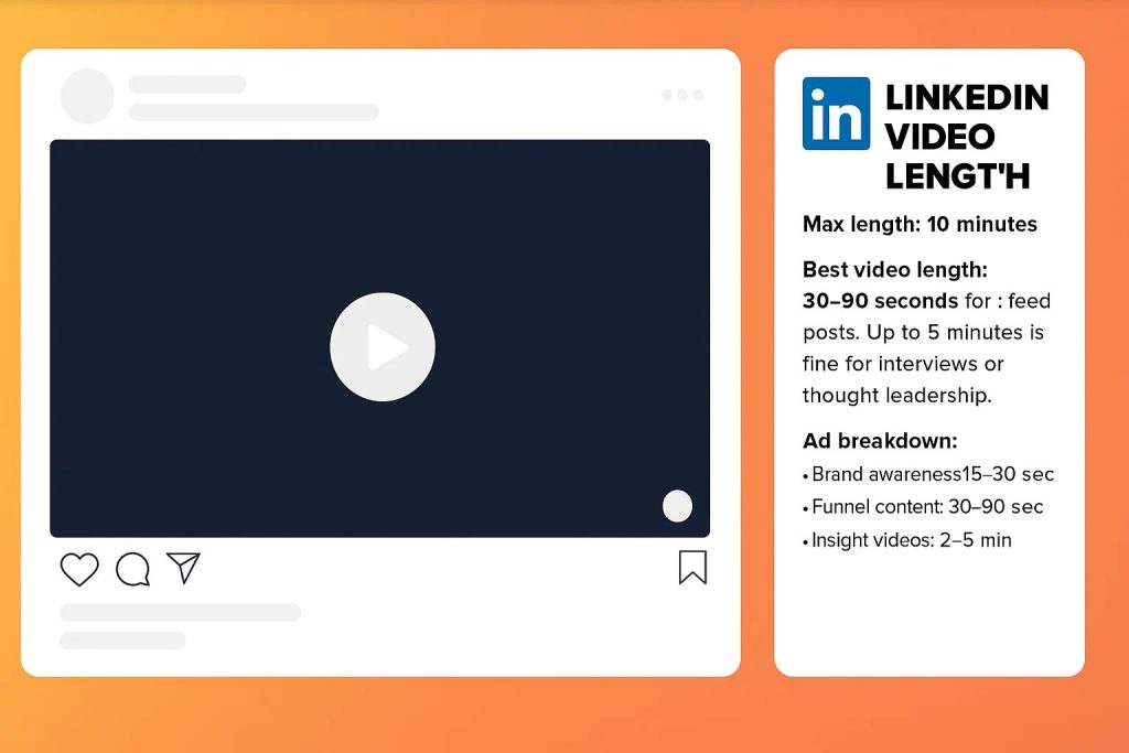 LinkedIn Video Length in 2025