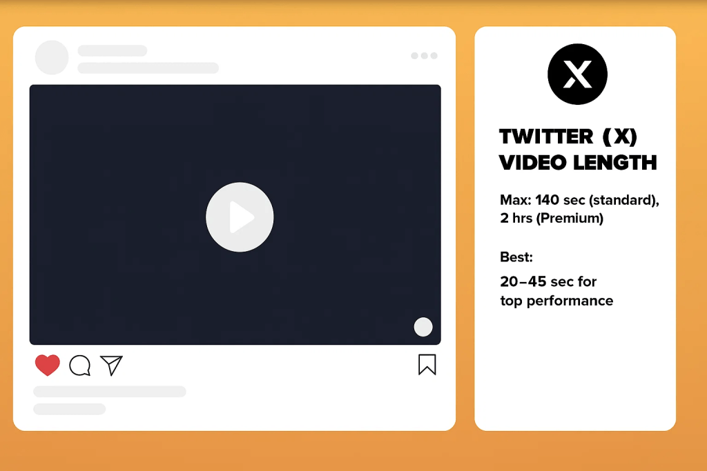 Twitter (X) Video Length 2025