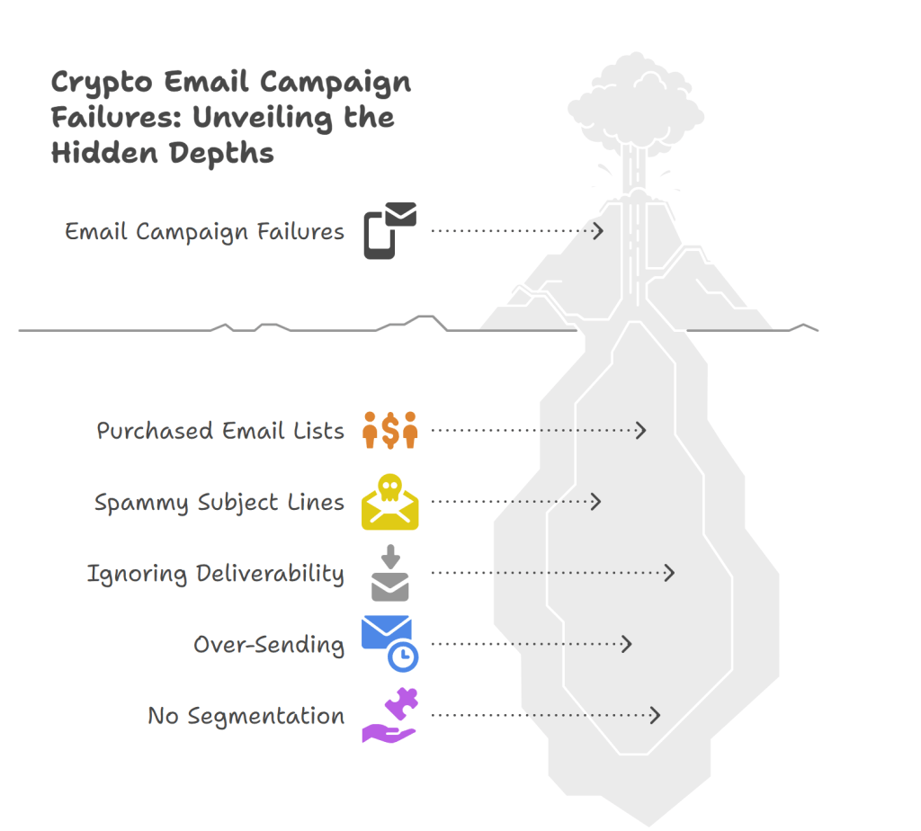 Common Mistakes To Avoid - Crypto Email Marketing

